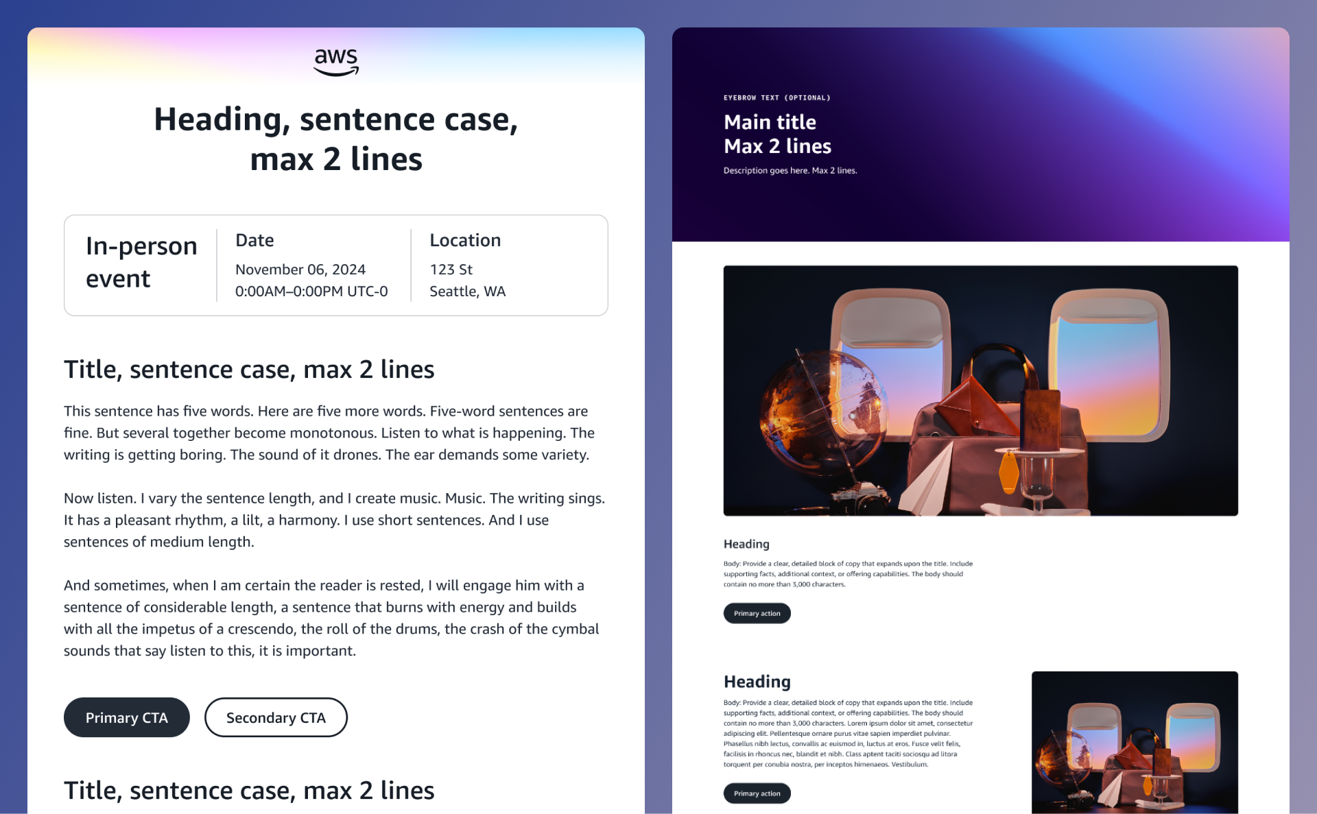 AWS Marketing Guidelines